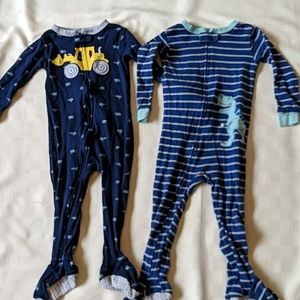 Boy 24 month footie pajamas
